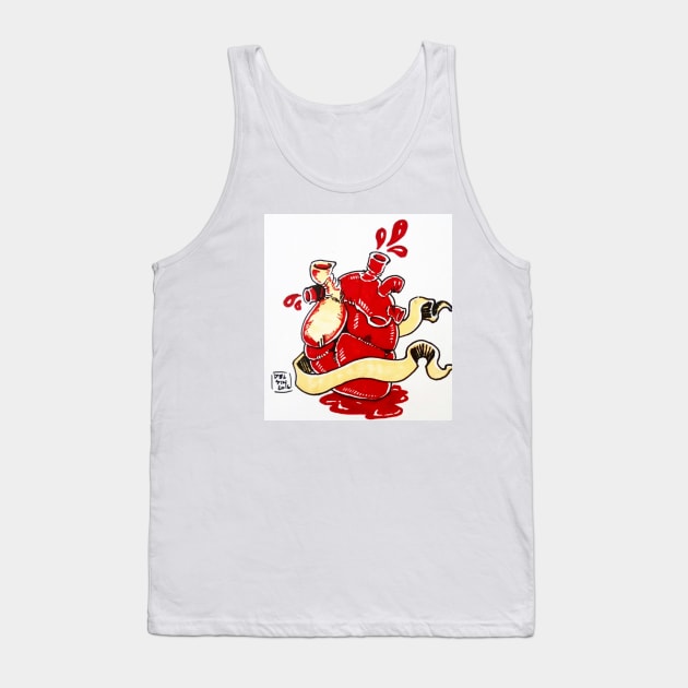 Heartless Tank Top by Gajisus